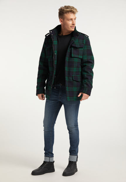 Mo Men's Checked Jacket