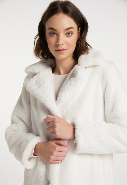 Mymo Women's Faux Fur Coat