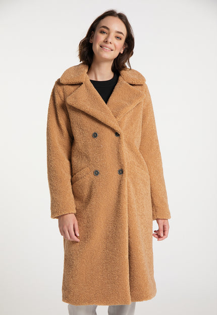 Mymo Women's Faux Shearling Coat