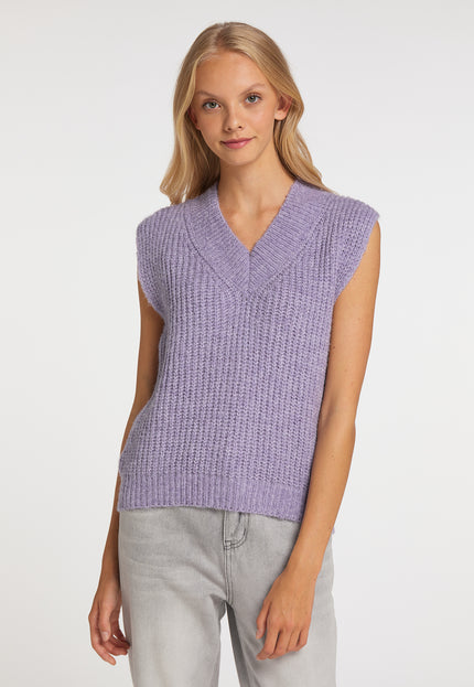 Mymo Women's Knitted Sweater Vest