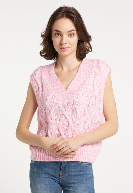 Mymo Women's Knitted Sweater Vest