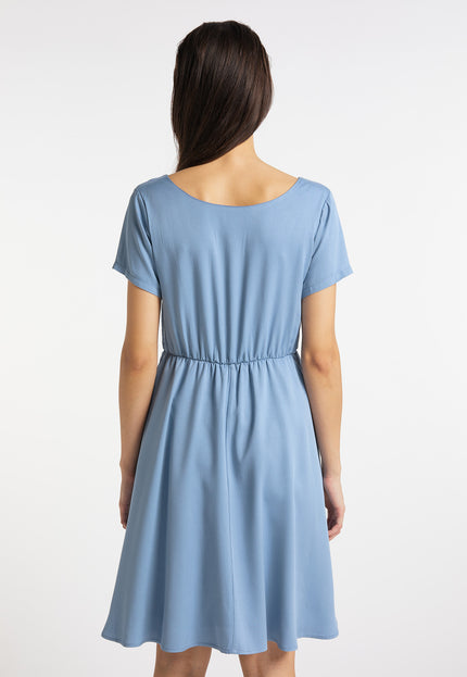 Usha blue label Women's Midi Dress