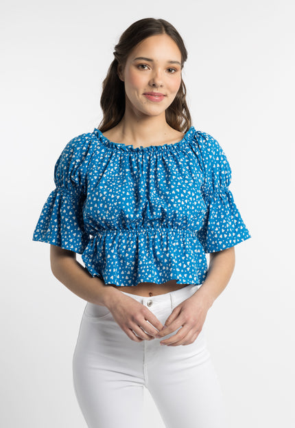 Mymo Women's Blouse With Heart Print