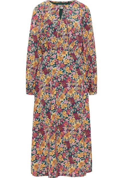 Usha Women's Floral Print Maxi Dress