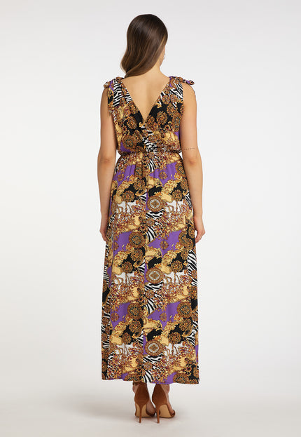 Faina Women's Maxi Dress With All-Over Print