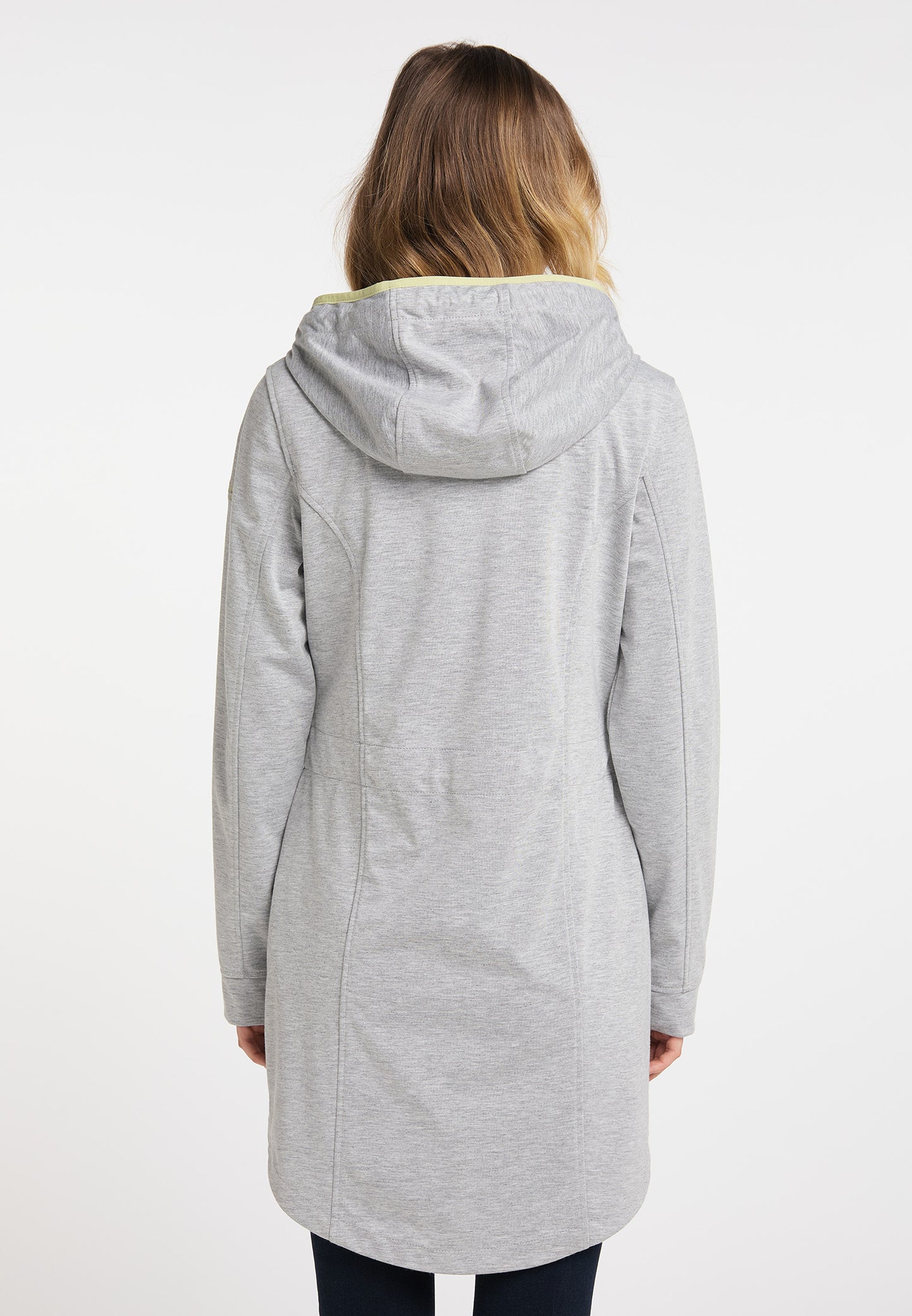 Light Gray Melange Light Yellow