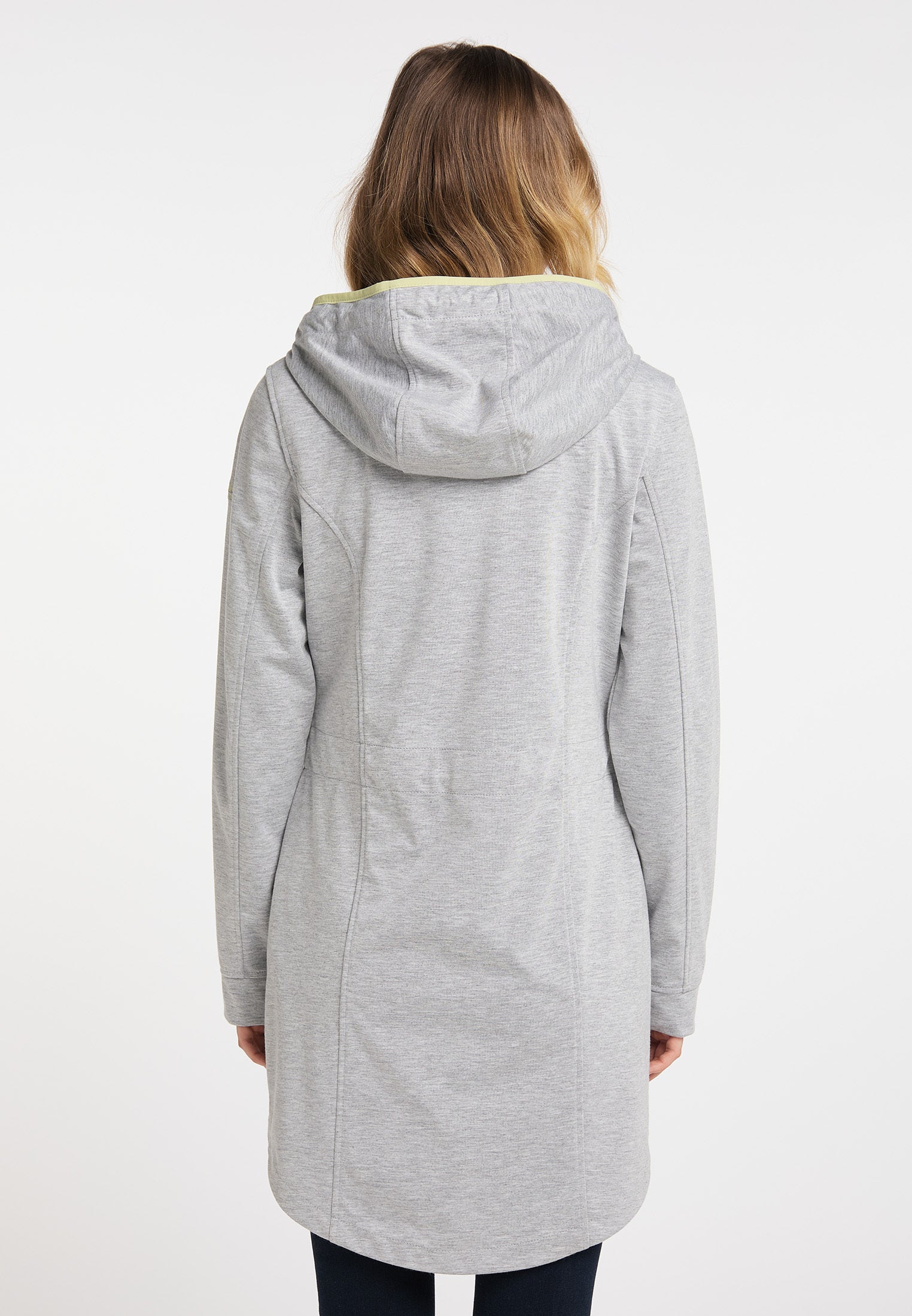 Light Gray Melange Light Yellow