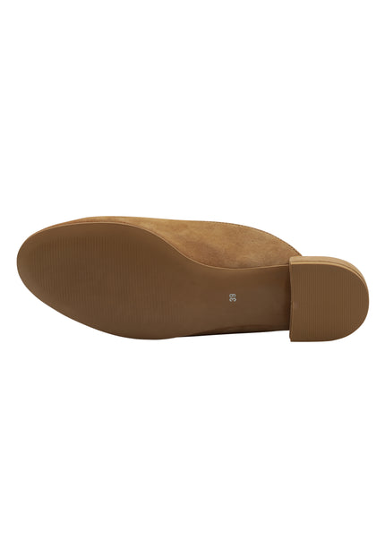 Izia Women's Leather Slippers