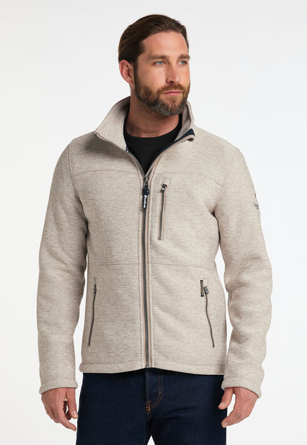 Schmuddelwedda Men's Knitted Fleece Jacket