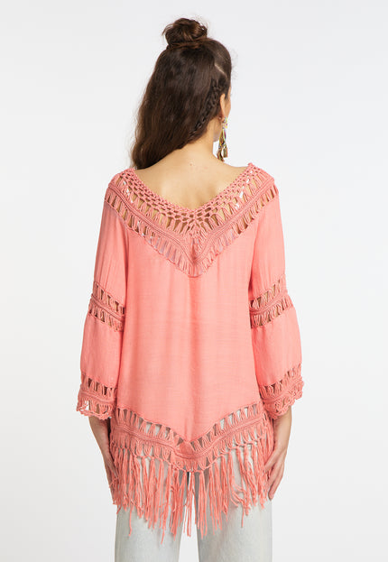 usha FESTIVAL Women's Crochet Shirt