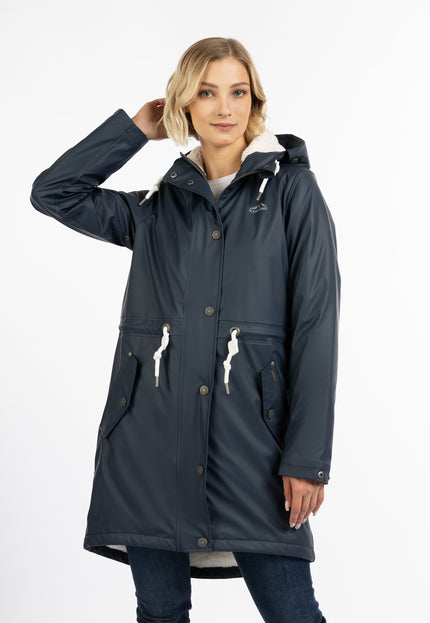 Icebound Women's Raincoat With Teddy Lining