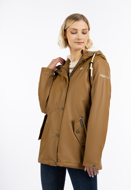 Schmuddelwedda Women's Rain Jacket With Teddy Lining