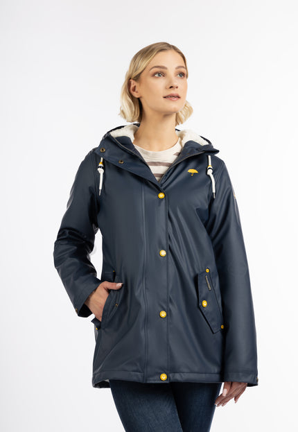 Schmuddelwedda Women's Rain Jacket With Teddy Lining