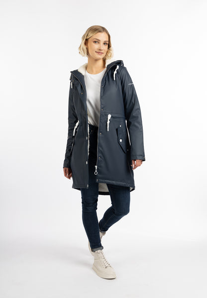Dreimaster maritim Women's Raincoat With Teddy Lining