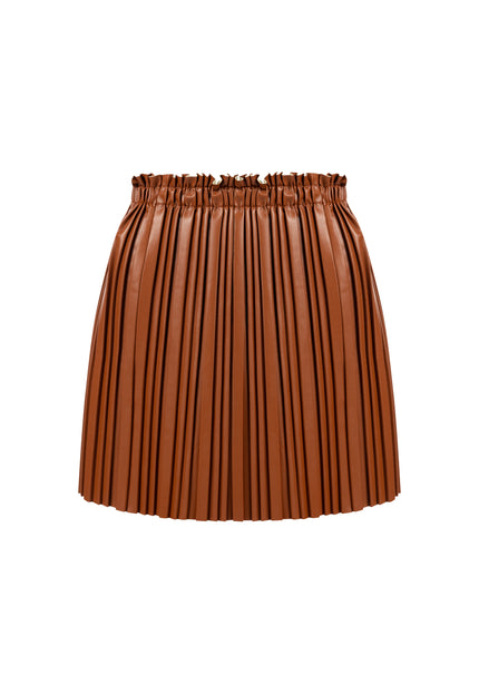 Faina Women's Faux Leather Skirt