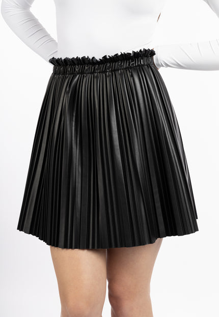 Faina Women's Faux Leather Skirt