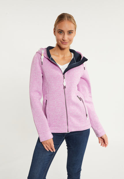 Schmuddelwedda Damen Strickfleecejacke