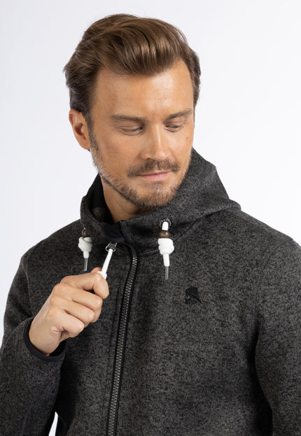 Schmuddelwedda Men's Knitted Fleece Jacket