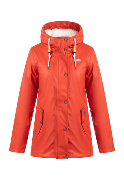 Schmuddelwedda Women's Rain Jacket With Teddy Lining