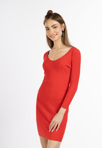 Mymo rocks Women's Rib Knit Dress