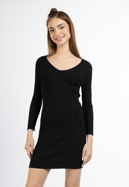 Mymo rocks Women's Rib Knit Dress