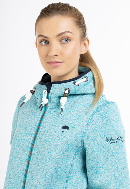 Schmuddelwedda Women's Knitted Fleece Jacket