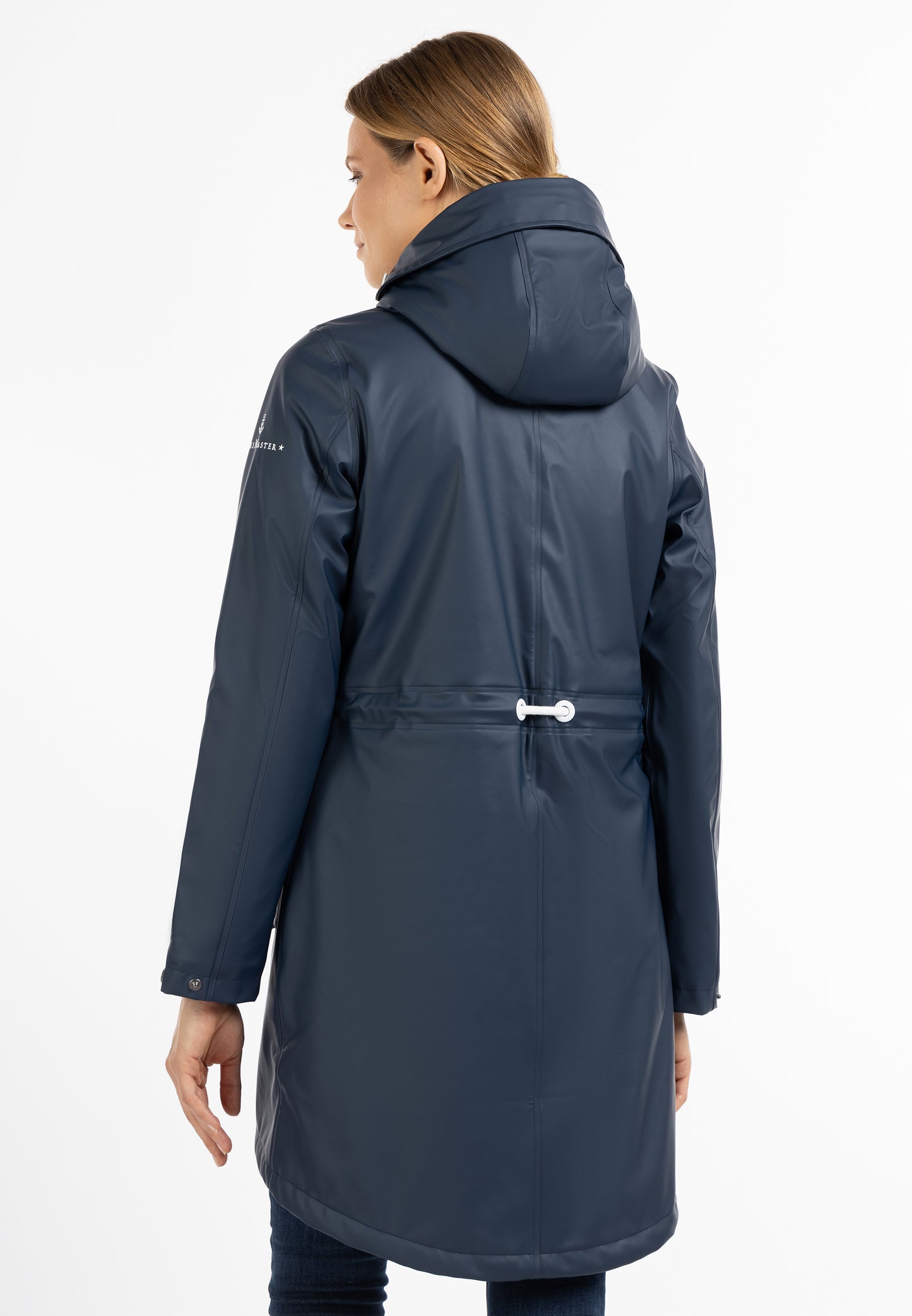 Dreimaster maritim Women's Raincoat With Faux Fur Lining