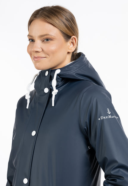 Dreimaster Maritim Damen Regenjacke mit Wattierung