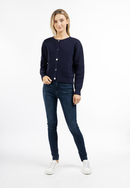 Dreimaster maritim Women's Cardigan With Buttons