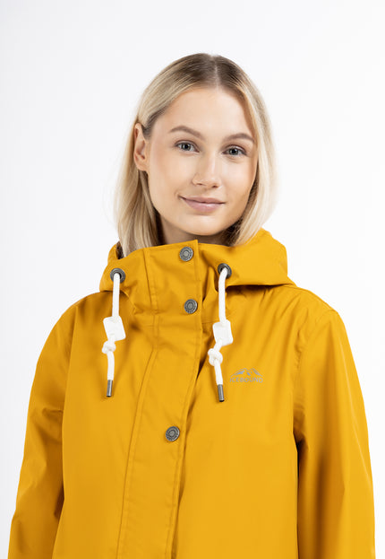 Icebound Women's Rain Jacket With Interior Print