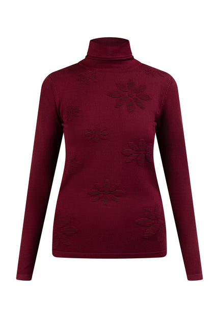 Usha Damen Rollkragen-Strickpullover