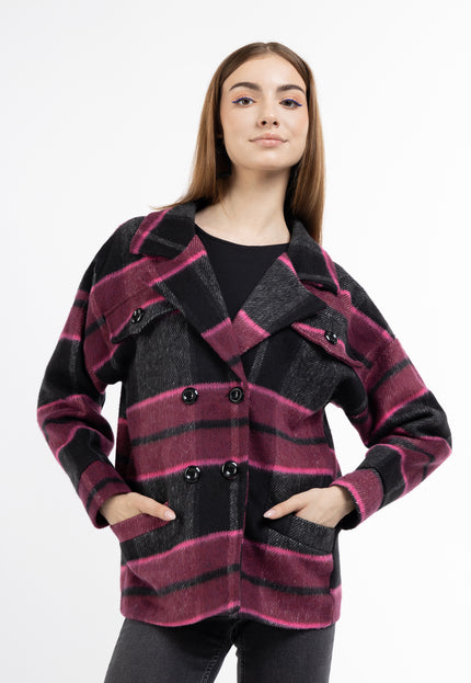 Mymo rocks Women's Checked Jacket