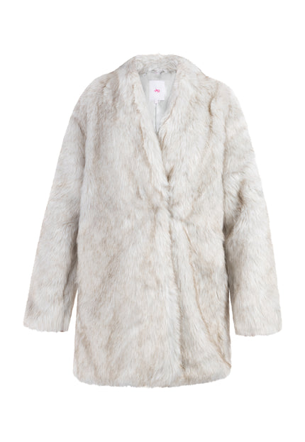 Mymo Women's Faux Fur Coat