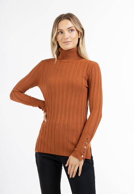 Dreimaster klassik Women's Knit Turtleneck Sweater