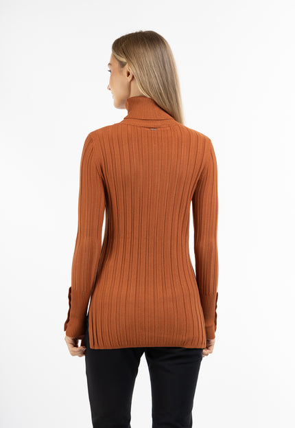 Dreimaster klassik Women's Knit Turtleneck Sweater