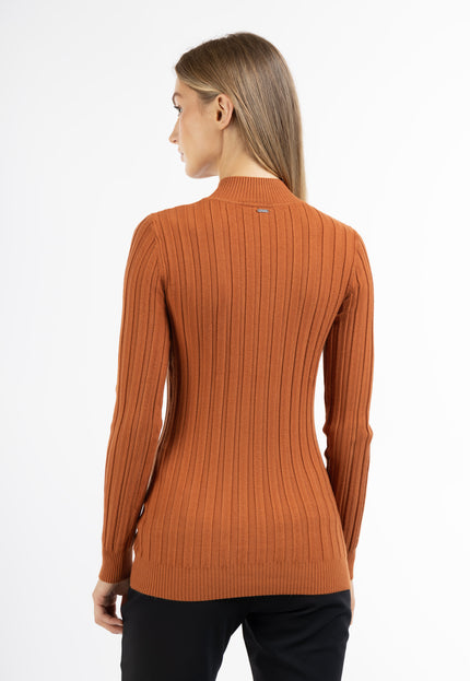 Dreimaster klassik Women's Knit Turtleneck Sweater