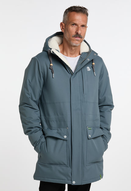 Schmuddelwedda Men's Winter Parka Made From Recycled Polyester