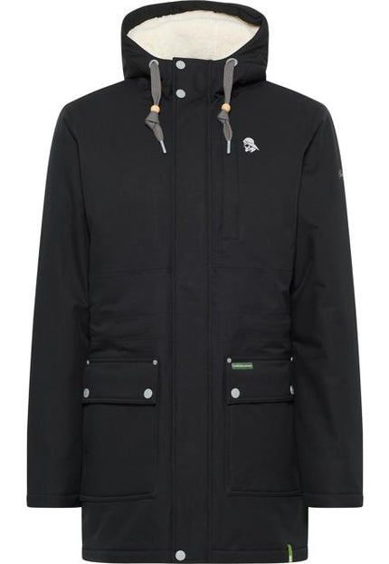 Schmuddelwedda Men's Winter Parka Made From Recycled Polyester