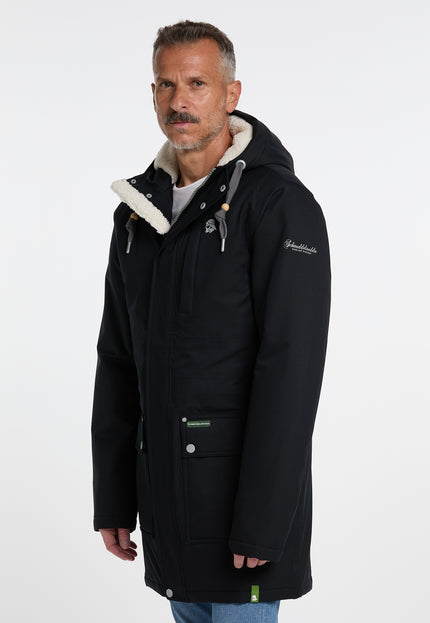 Schmuddelwedda Men's Winter Parka Made From Recycled Polyester