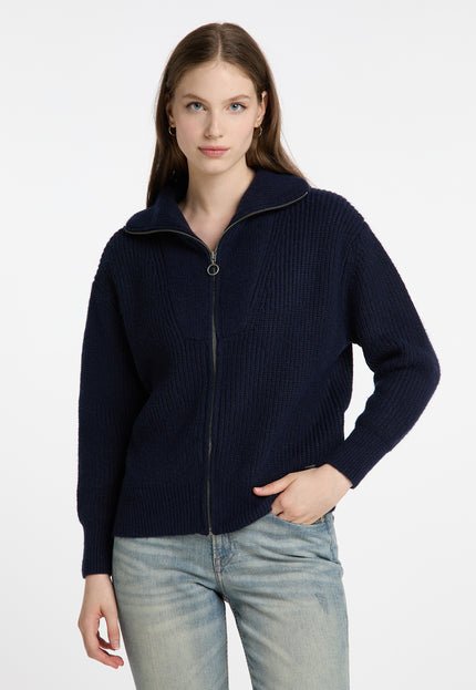 Dreimaster vintage Women's Cardigan With Zip