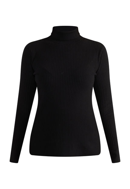 Usha black label Women's Knit Turtleneck Sweater