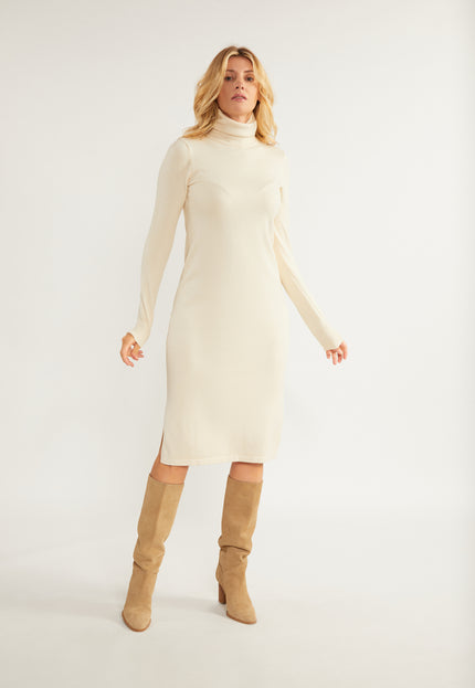 usha WHITE LABEL Women's Midi Knit Dress