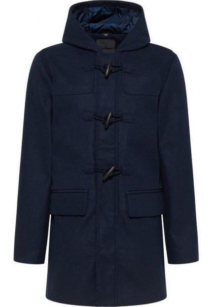 DreiMaster Klassik Men's Transitional Coat Made Of Wool Blend