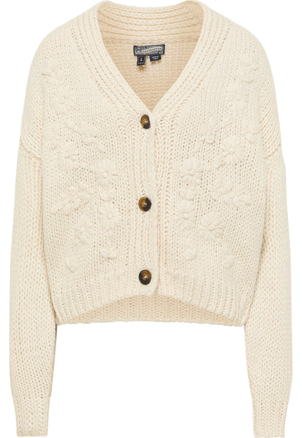 Dreimaster vintage Women's Cardigan With Button