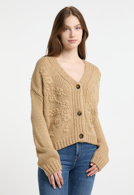 Dreimaster vintage Women's Cardigan With Button