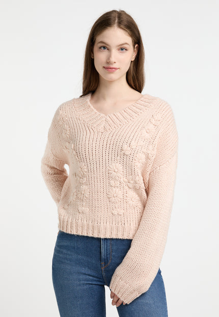 Dreimaster vintage Women's Chunky Knit Sweater