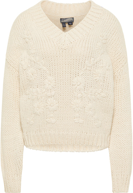 Dreimaster vintage Women's Chunky Knit Sweater