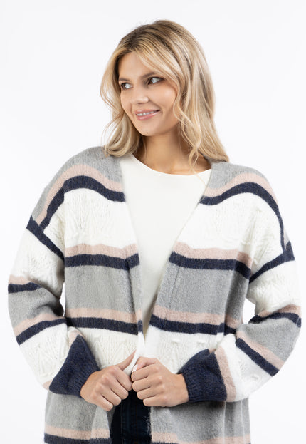 usha FESTIVAL Women's Knit Long Cardigan