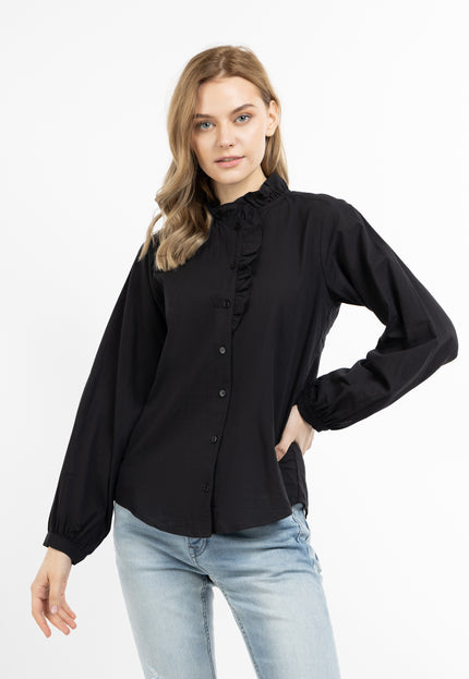 Dreimaster vintage Women's Long Sleeve Blouse