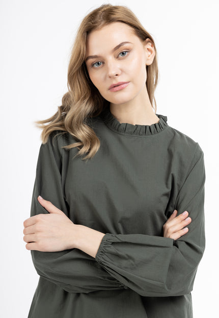 Dreimaster vintage Women's Long Sleeve Blouse